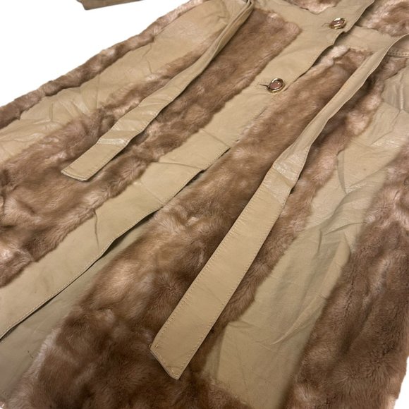 1970's Vintage Faux Fur Coat - Tissavel France - Picture 8 of 14